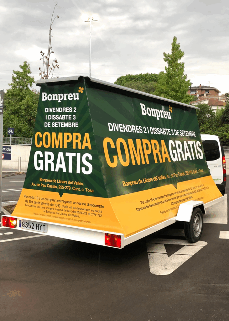 Remolque publicitario