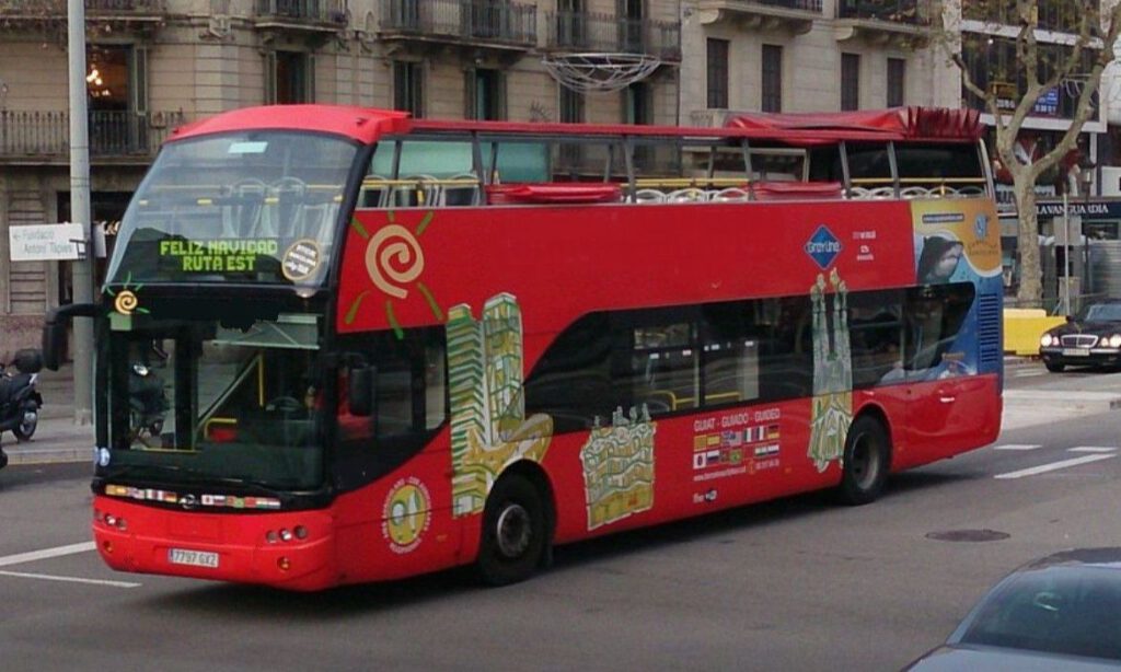 Autobús descapotable