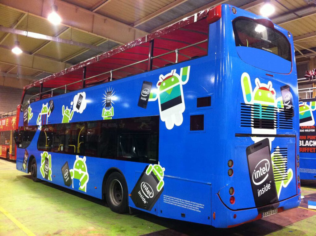 Autobús descapotable